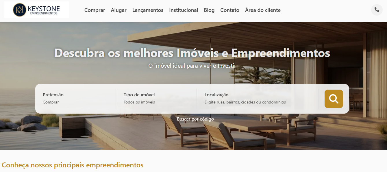 Visão Geral da Keystone Empreendimentos